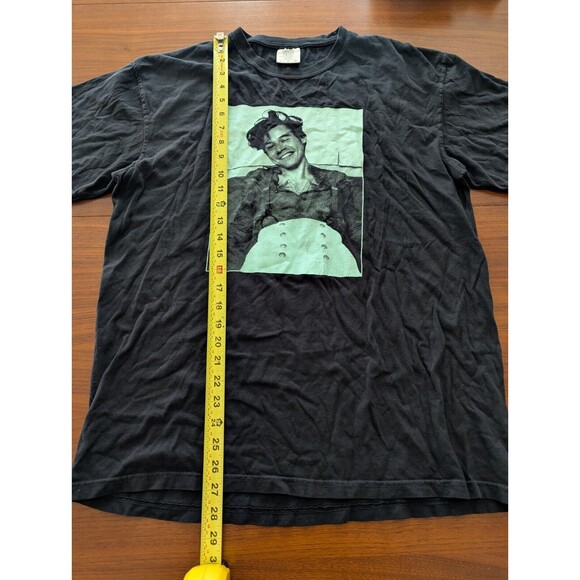 Harry Styles Love On Tour 2021 Size Large Black T-Shirt One Direction Pre Owned - Picture 6 of 6